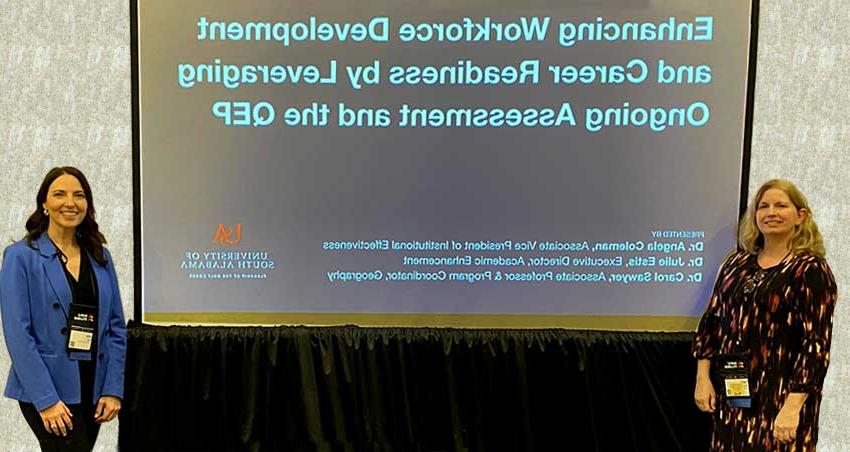 South Alabama Faculty Present on Workforce Development and Career Readiness at SACSCOC Annual Meeting